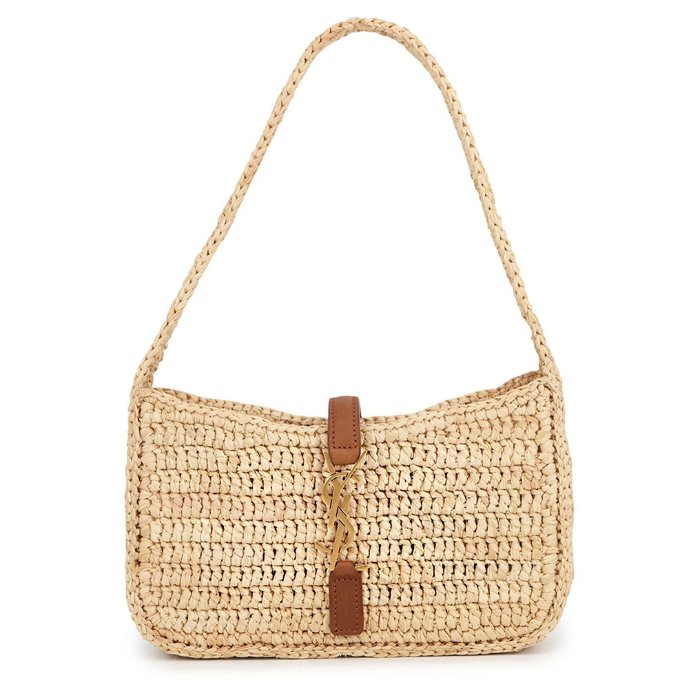 Saint Laurent Paris Handbag LE Raffia Leather Bag
